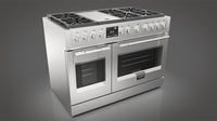 Fulgor Milano-Stainless Steel-Dual Fuel F6PDF486GS1