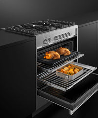 Fisher & Paykel-Stainless Steel-Gas OR36SDG4X1