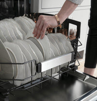 Café-Platinum Glass-Top Controls CDT875M5NS5