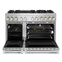 JennAir-Stainless Steel-Dual Fuel JDRP648HL