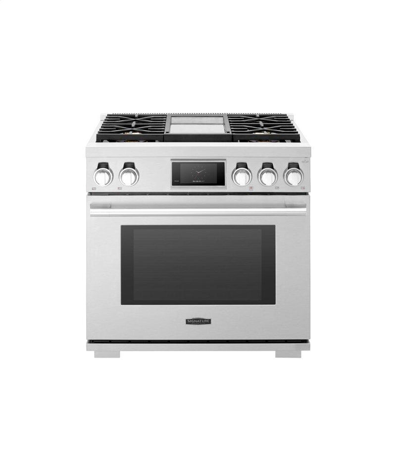 Signature Kitchen Suite-Stainless Steel-Dual Fuel SKSDR360GS