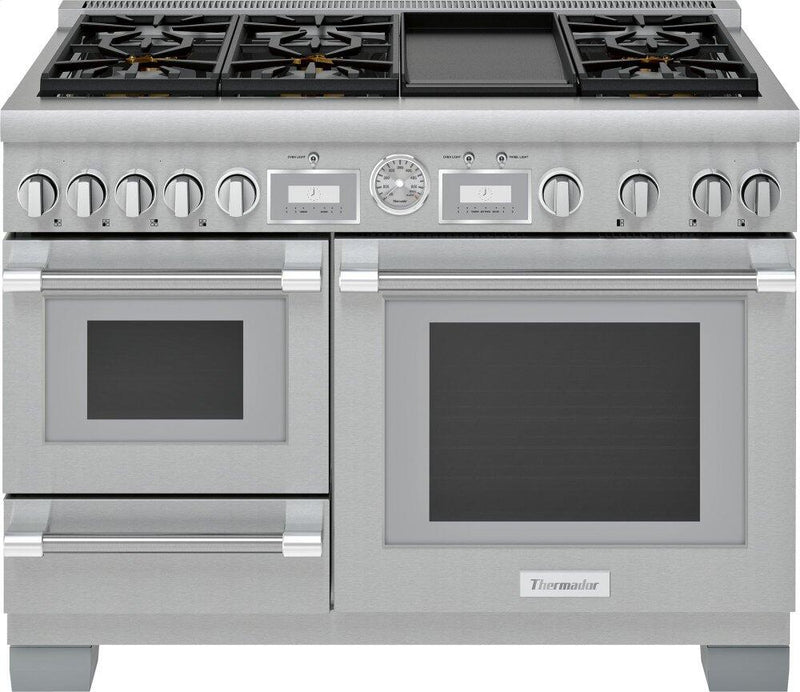 Thermador-Stainless Steel-Dual Fuel PRD48WDSGC