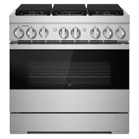 JennAir-Stainless Steel-Dual Fuel JDRP436HM