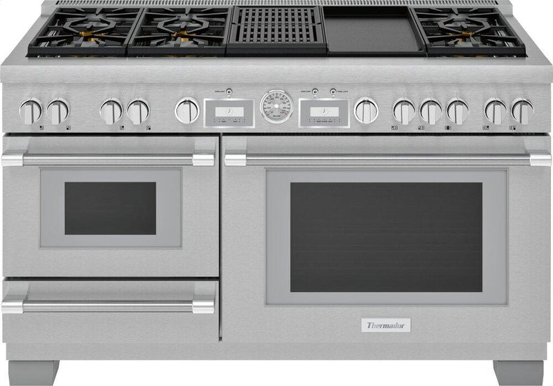 Thermador-Stainless Steel-Dual Fuel PRD606WCSG