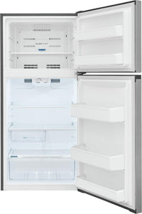Frigidaire-Brushed Steel-Top Freezer FFHT1425VV