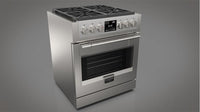 Fulgor Milano-Stainless Steel-Dual Fuel F6PDF304S1