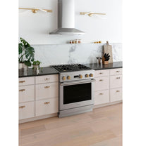 Monogram-Stainless Steel-Gas ZGP304NTSS