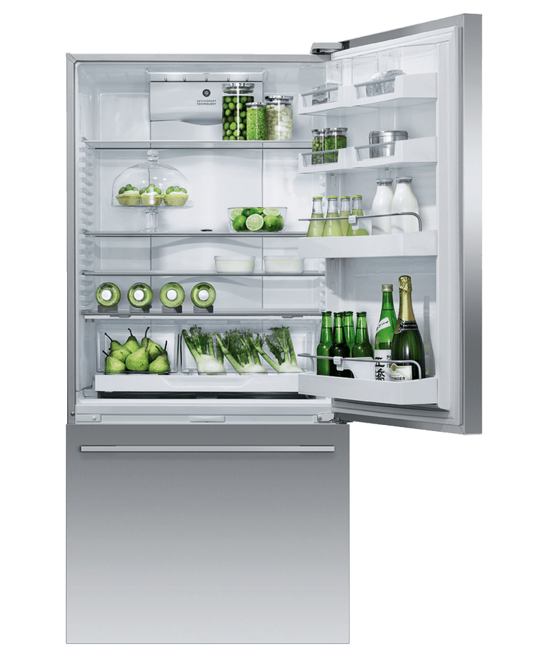 Fisher & Paykel-Stainless Steel-Bottom Freezer-RF170WDRUX5 RF170WDRUX5N