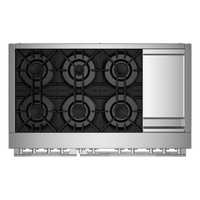 JennAir-Stainless Steel-Dual Fuel JDRP548HL