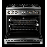 JennAir-Stainless Steel-Dual Fuel JDRP436HL