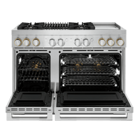 JennAir-Stainless Steel-Dual Fuel JDRP748HL