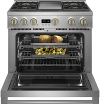 Monogram-Stainless Steel-Gas ZGP364NDTSS