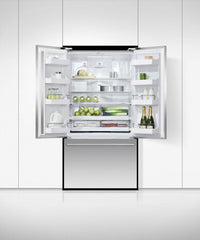 Fisher & Paykel-Stainless Steel-French 3-Door-RF201ADX5 RF201ADX5N
