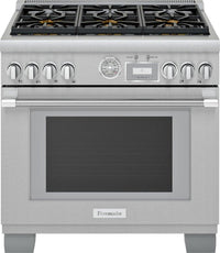 Thermador-Stainless Steel-Gas PRG366WG