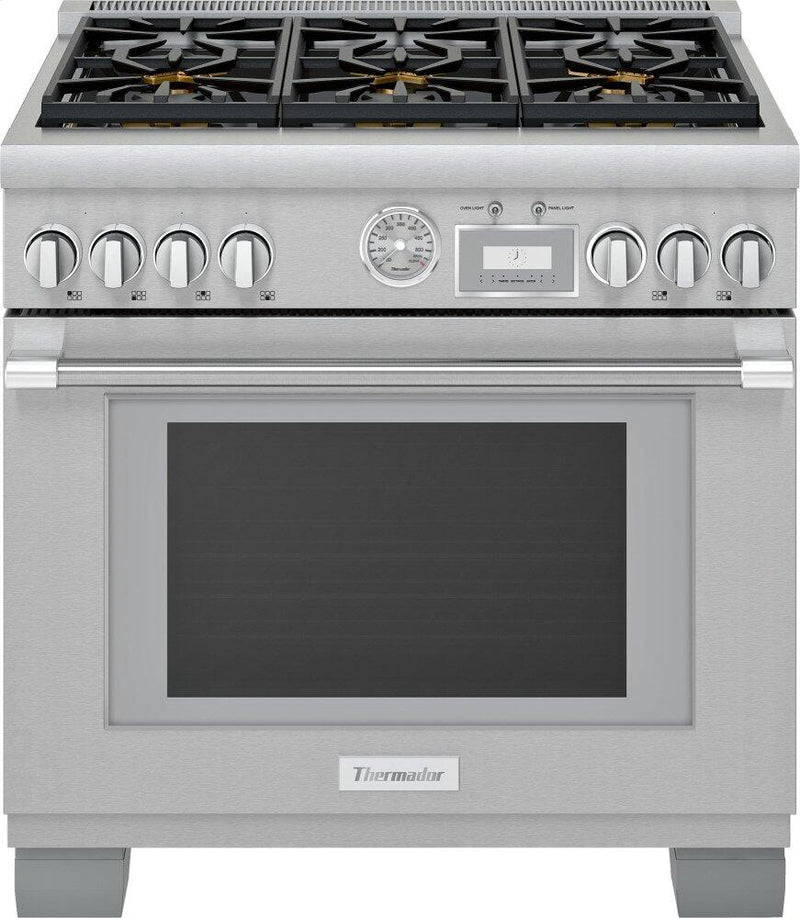 Thermador-Stainless Steel-Dual Fuel PRD366WGC
