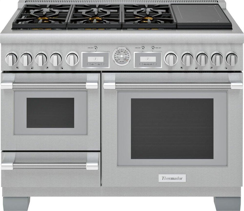Thermador-Stainless Steel-Dual Fuel PRD48WISGC