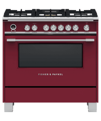 Fisher & Paykel-Red-Dual Fuel OR36SCG6R1