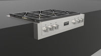Fulgor Milano-Stainless Steel-Gas F6GRT366S1