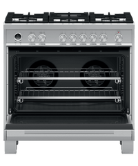 Fisher & Paykel-Stainless Steel-Dual Fuel OR36SDG6X1