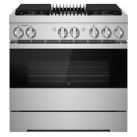 JennAir-Stainless Steel-Dual Fuel JDRP636HM