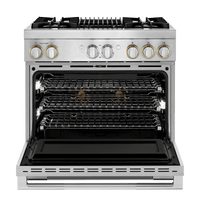 JennAir-Stainless Steel-Dual Fuel JDRP636HL