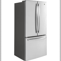 GE-Stainless Steel-French 3-Door GWE19JSLSS