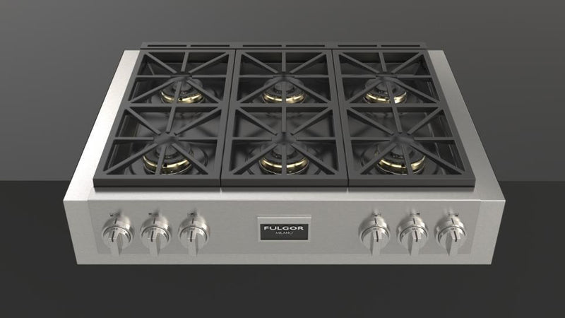 Fulgor Milano-Stainless Steel-Gas F6GRT366S1