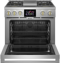 Monogram-Stainless Steel-Dual Fuel ZDP364NDTSS