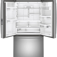 GE Profile-Stainless Steel-French 3-Door PWE23KYNFS