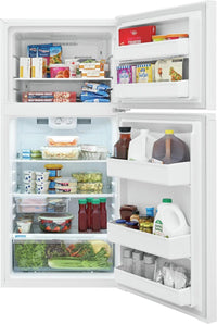 Frigidaire-White-Top Freezer FFHT1425VW