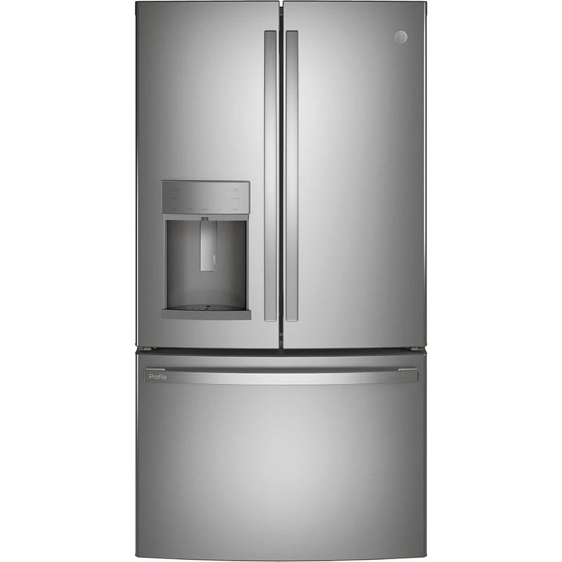 GE Profile-Stainless Steel-French 3-Door PYD22KYNFS