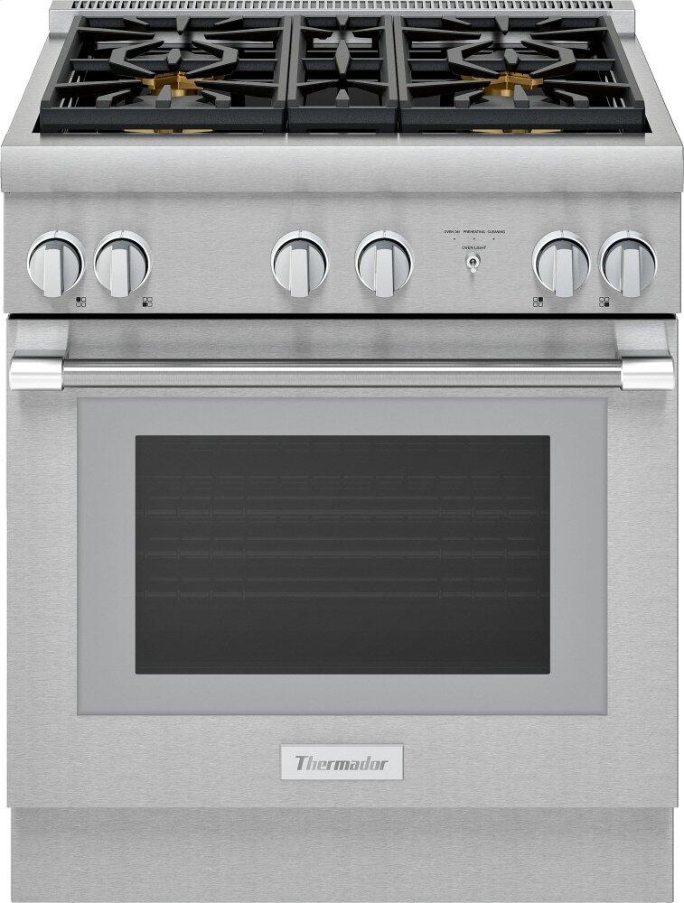 Thermador-Stainless Steel-Dual Fuel PRD304WHC