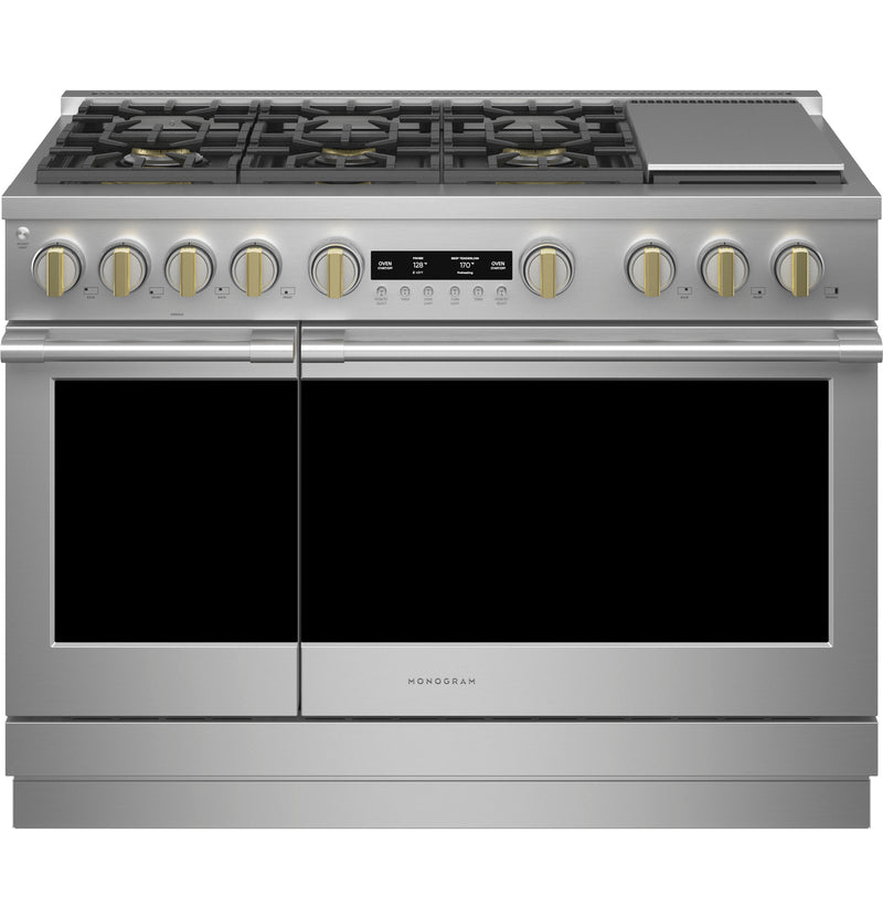 Monogram-Stainless Steel-Gas ZGP486NDTSS