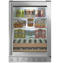 Monogram-Stainless Steel-Beverage Center ZDBR240NBS