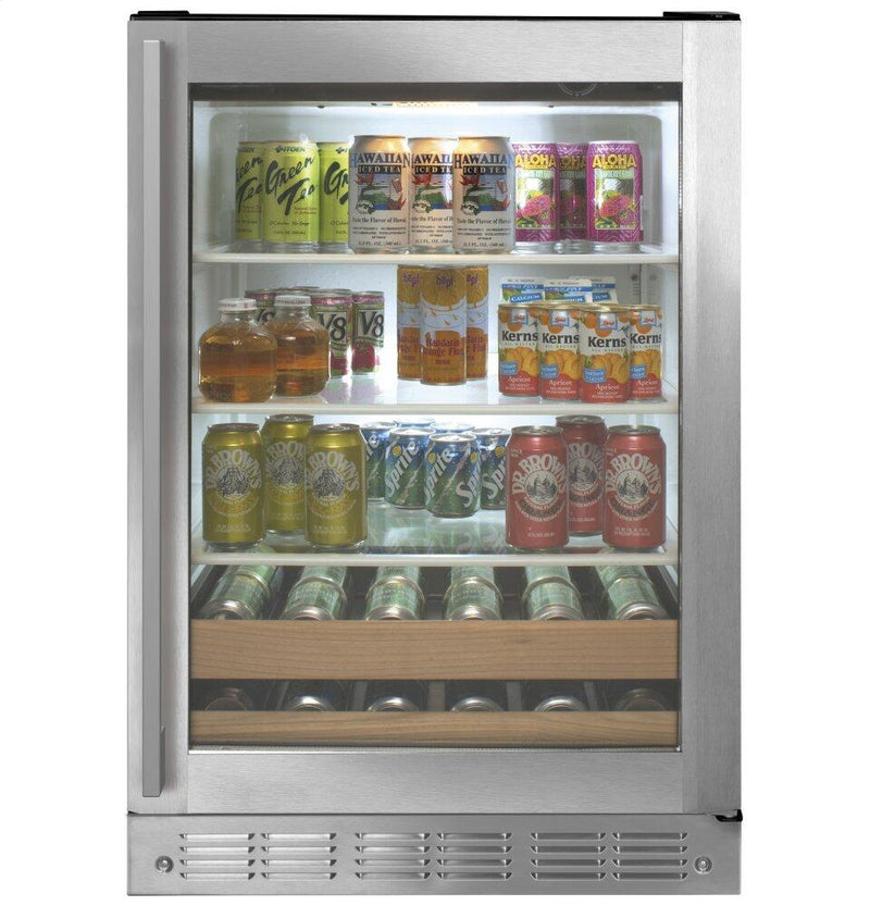 Monogram-Stainless Steel-Beverage Center ZDBR240NBS