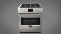 Fulgor Milano-Stainless Steel-Dual Fuel F6PDF304S1