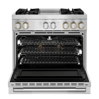 JennAir-Stainless Steel-Dual Fuel JDRP536HL