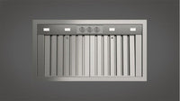 Fulgor Milano-Stainless Steel-Hood Inserts F6BP34DS1