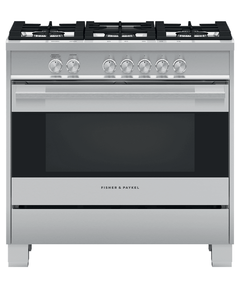 Fisher & Paykel-Stainless Steel-Gas OR36SDG4X1
