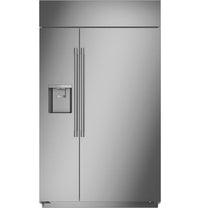 Monogram-Stainless Steel-Side-by-Side ZISS480DNSS