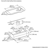 Thermador-Stainless Steel-Hood Inserts VCIN54GWS