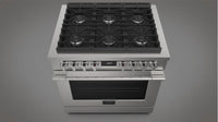 Fulgor Milano-Stainless Steel-Dual Fuel F4PDF366S1