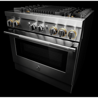 JennAir-Stainless Steel-Dual Fuel JDRP636HL