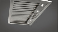 Fulgor Milano-Stainless Steel-Hood Inserts F6BP34DS1