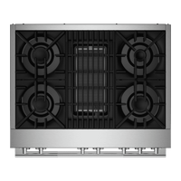 JennAir-Stainless Steel-Dual Fuel JDRP636HL