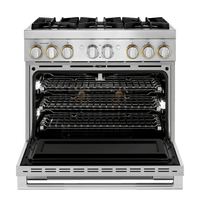 JennAir-Stainless Steel-Dual Fuel JDRP436HL