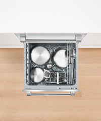 Fisher & Paykel-Stainless Steel-Top Controls Double Drawer-DD24DV2T9 DD24DV2T9N