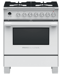 Fisher & Paykel-White-Dual Fuel OR30SCG6W1