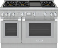 Thermador-Stainless Steel-Dual Fuel PRD486WDHC