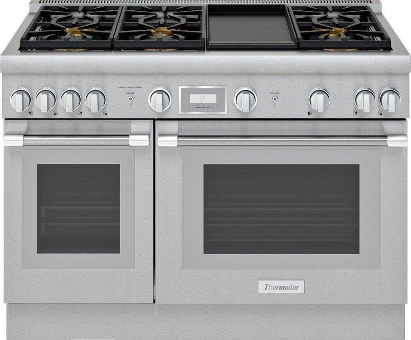 Thermador-Stainless Steel-Dual Fuel PRD486WDHC